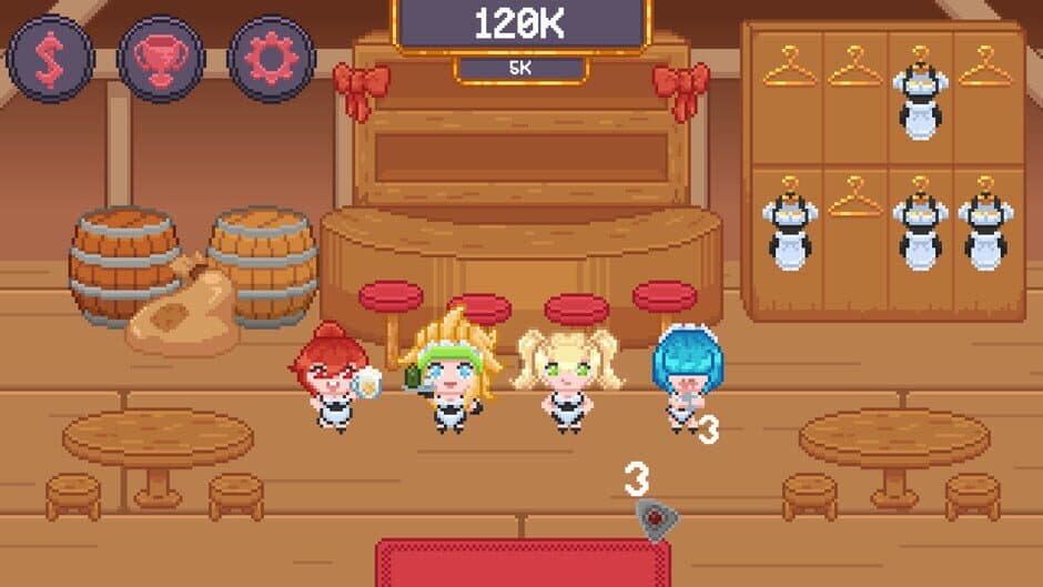 Скриншот 2 из Maid Idle