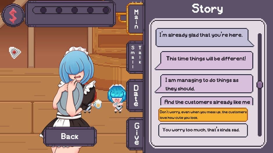 Скриншот 1 из Maid Idle