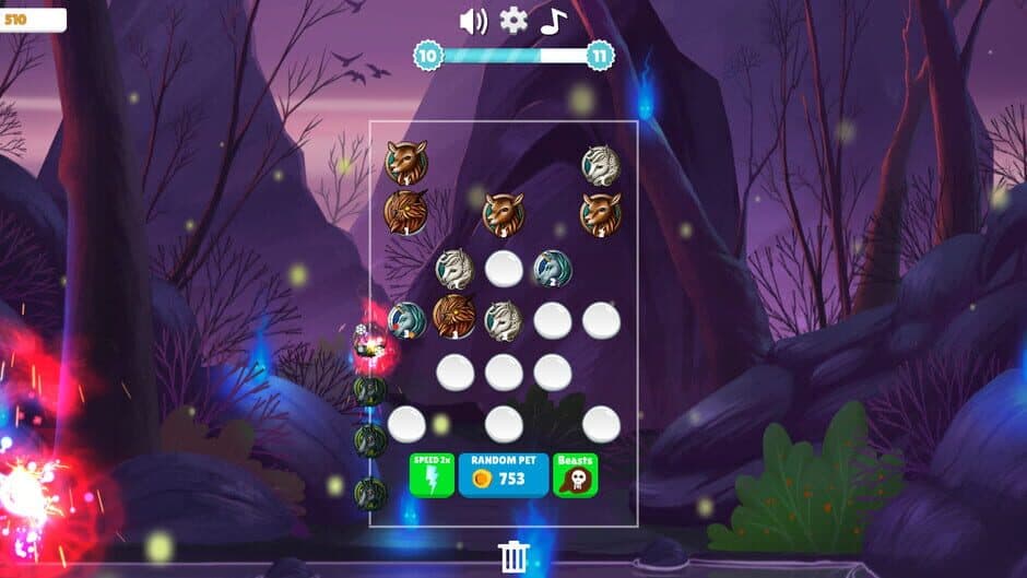 Скриншот 1 из Merge Beasts: Defense Game