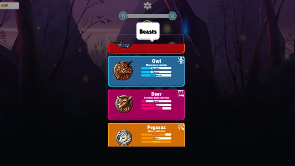 Скриншот 2 из Merge Beasts: Defense Game