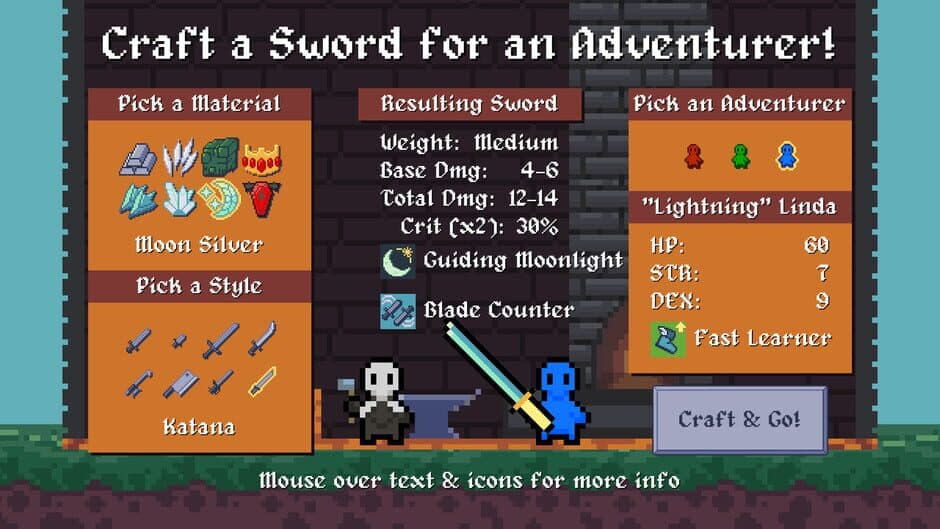 Скриншот 1 из Just A Humble Swordsmith