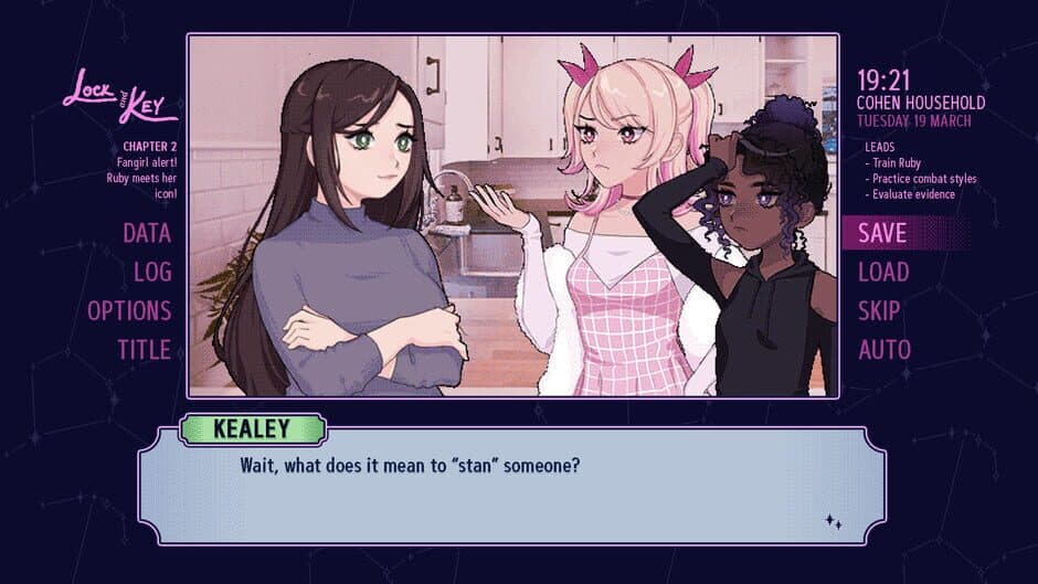 Скриншот 2 из Lock & Key: A Magical Girl Mystery