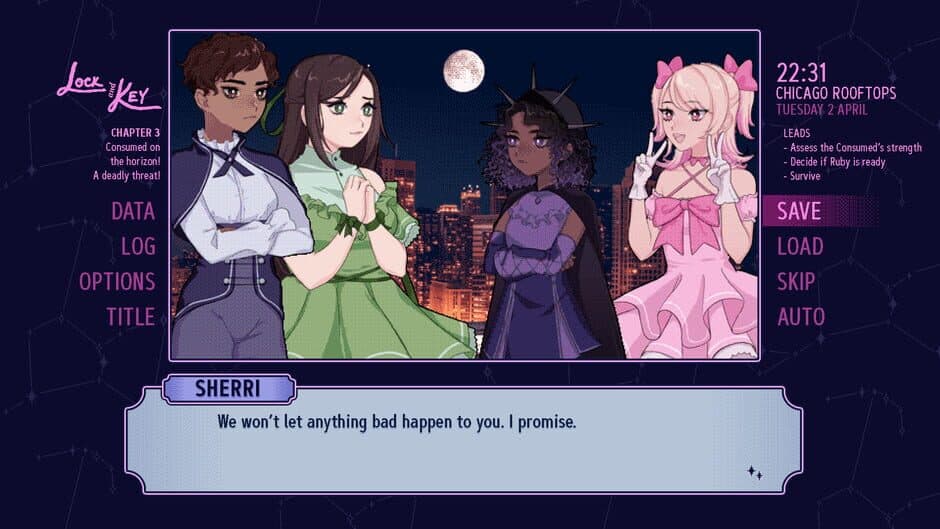 Скриншот 4 из Lock & Key: A Magical Girl Mystery