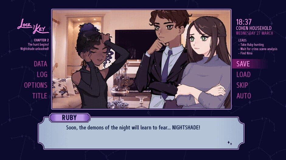 Скриншот 3 из Lock & Key: A Magical Girl Mystery