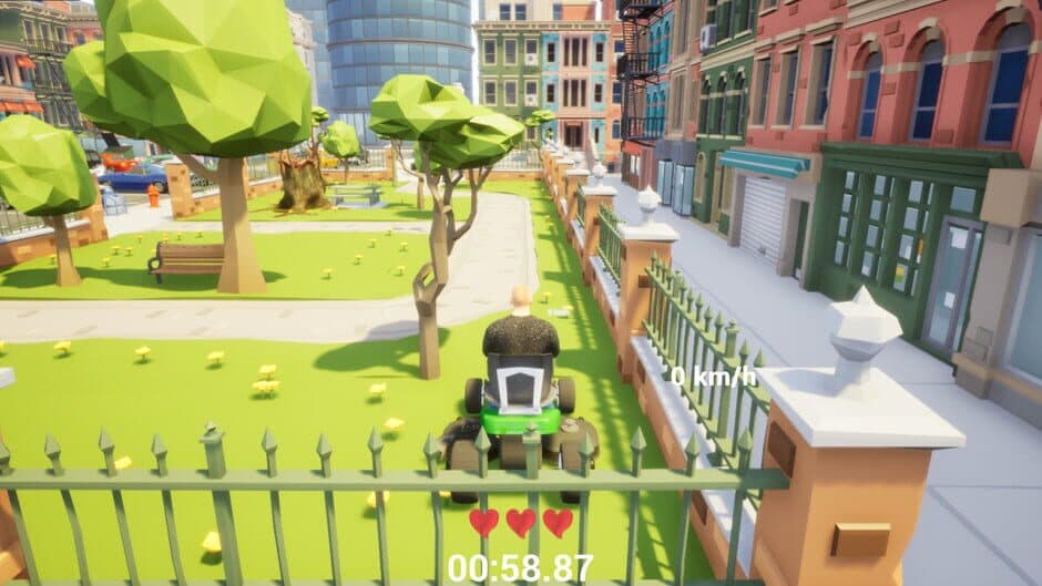 Скриншот 2 из Lawnmower Game: Mortal Race