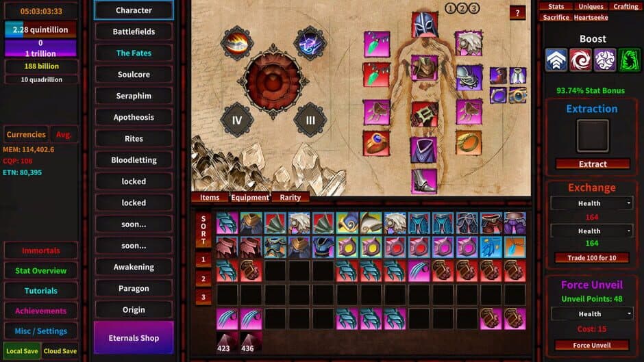 Скриншот 2 из Godsbane Idle