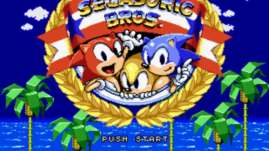 Скриншот 1 из SegaSonic Bros.