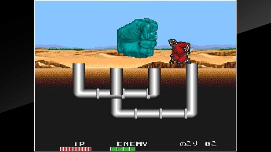 Скриншот 1 из Arcade Archives: Trio the Punch