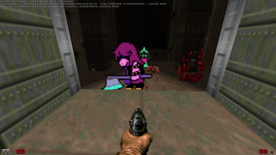 Скриншот 2 из Doom II: Deltarune Companions - Susie and Ralsei