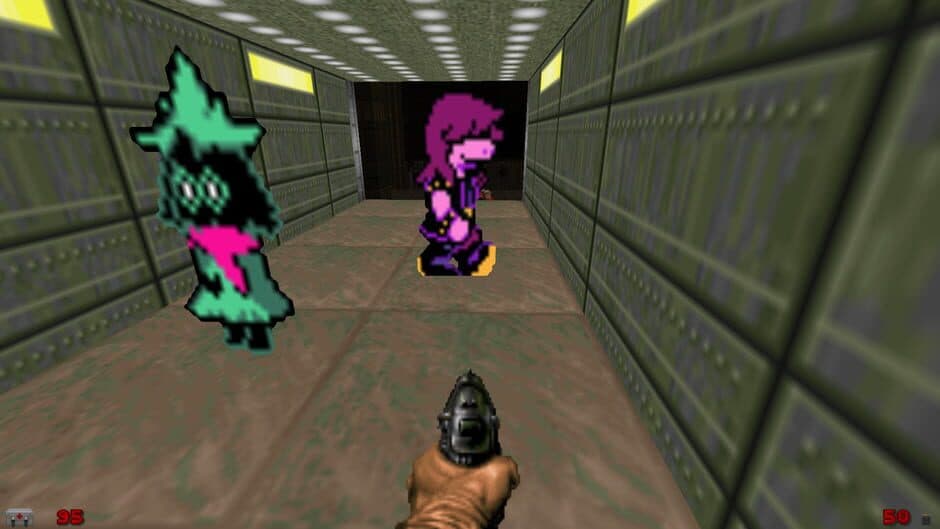 Скриншот 1 из Doom II: Deltarune Companions - Susie and Ralsei