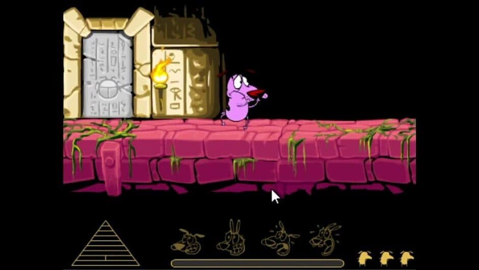 Скриншот 1 из Courage the Cowardly Dog: Pharaoh Phobia