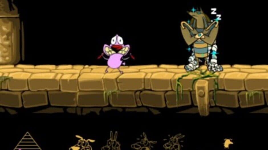 Скриншот 2 из Courage the Cowardly Dog: Pharaoh Phobia
