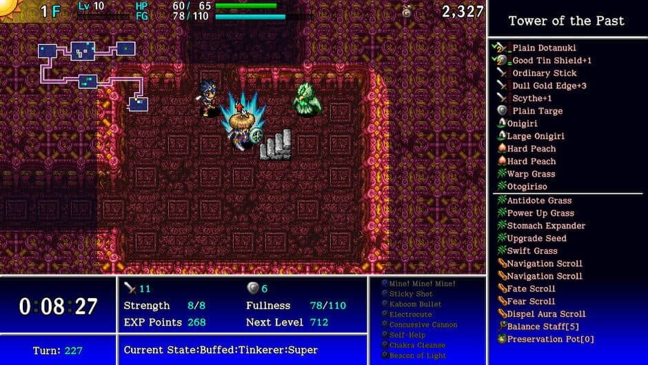 Скриншот 3 из Shiren The Wanderer: The Tower of Fortune and the Dice of Fate - Eternal Wanderer Edition