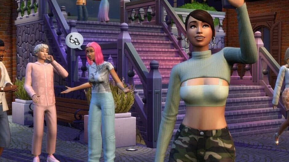Скриншот 2 из The Sims 4: Moonlight Chic Kit