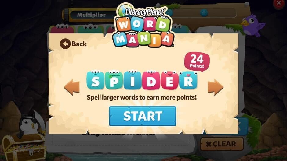Скриншот 2 из LiteracyPlanet: Word Mania