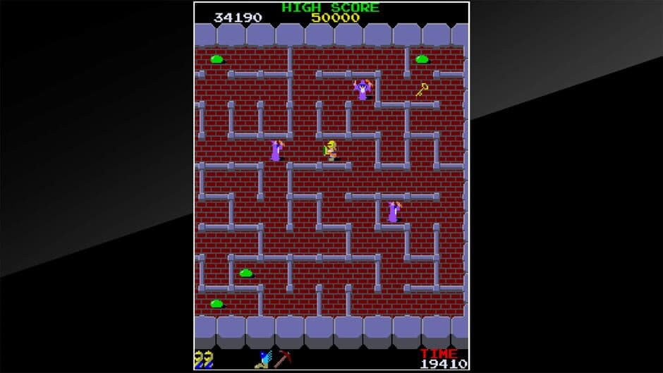 Скриншот 1 из Arcade Archives: The Tower of Druaga