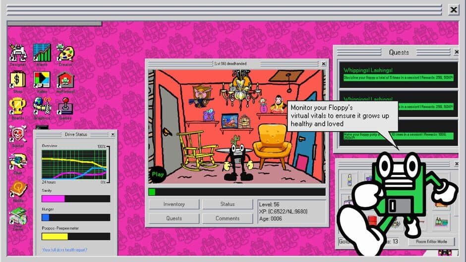 Скриншот 1 из MyFloppy Online!