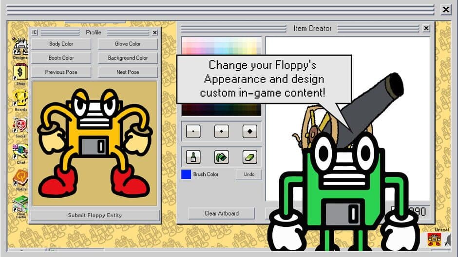 Скриншот 8 из MyFloppy Online!
