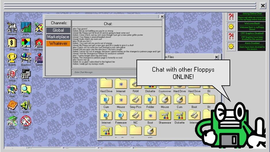 Скриншот 2 из MyFloppy Online!