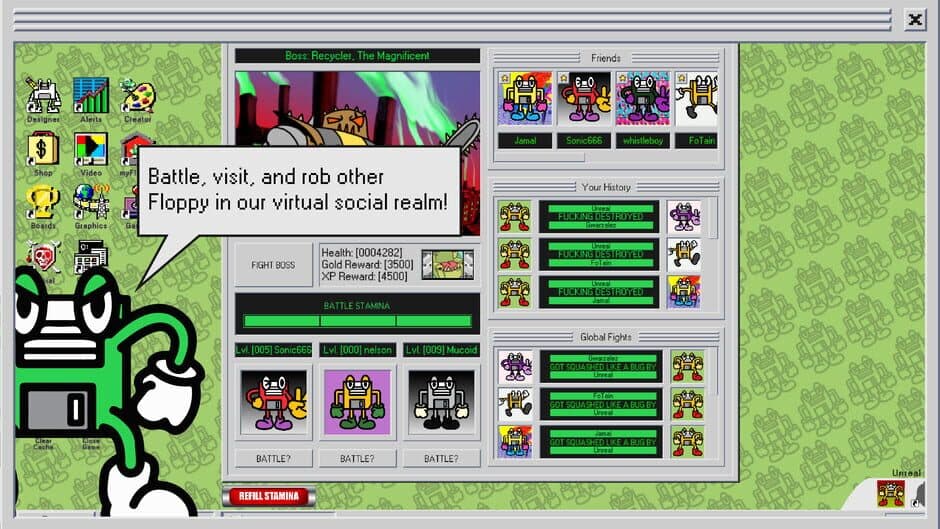 Скриншот 3 из MyFloppy Online!