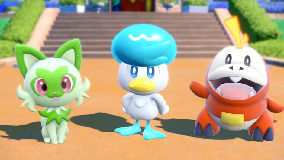 Скриншот 1 из Pokémon Scarlet and Pokémon Violet Double Pack