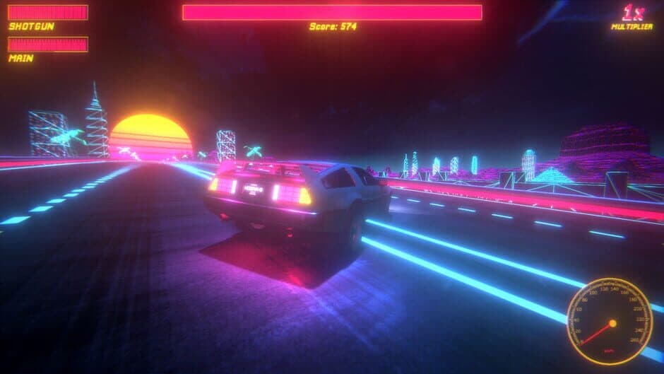 Скриншот 2 из Synthwave Fury