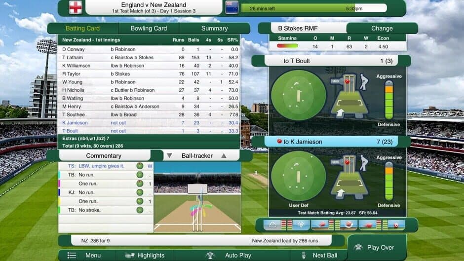 Скриншот 2 из Cricket Captain 2022