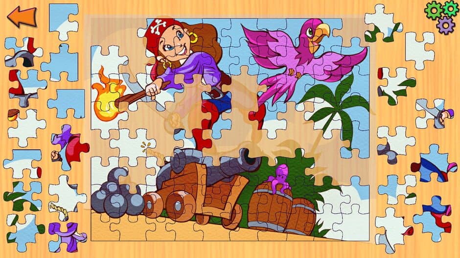 Скриншот 1 из Pirates Jigsaw Puzzle for Kids & Toddlers