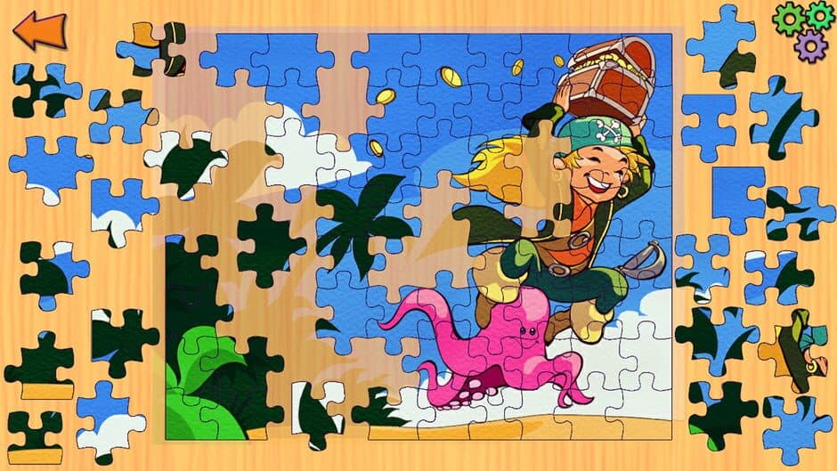 Скриншот 2 из Pirates Jigsaw Puzzle for Kids & Toddlers