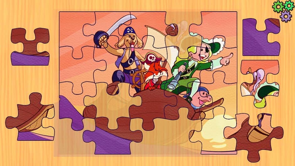 Скриншот 5 из Pirates Jigsaw Puzzle for Kids & Toddlers