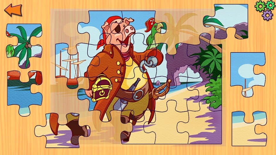 Скриншот 6 из Pirates Jigsaw Puzzle for Kids & Toddlers