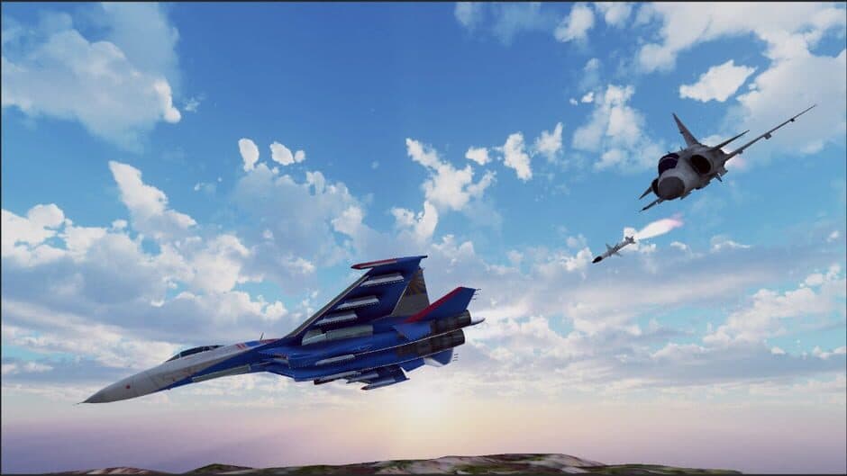 Скриншот 2 из Horizon Midnight Sky Combat Aircraft: War Arena Flight Simulator 2022
