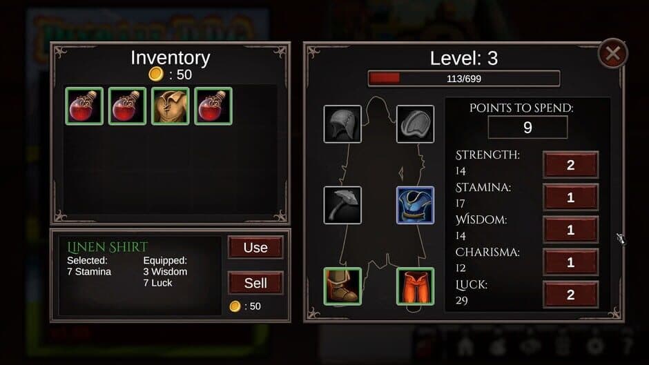 Скриншот 2 из Eternal Pinball RPG