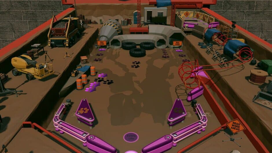 Скриншот 1 из Roxy Raccoon's Pinball Panic: Construction Chaos