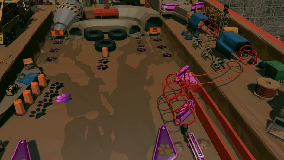 Скриншот 3 из Roxy Raccoon's Pinball Panic: Construction Chaos