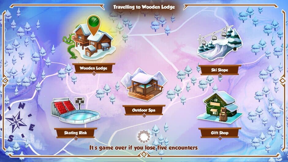 Скриншот 7 из Jumanji: The Curse Returns - Winter Resort