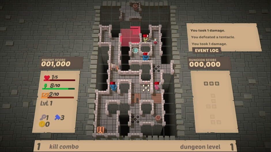 Скриншот 1 из Blocky Dungeon