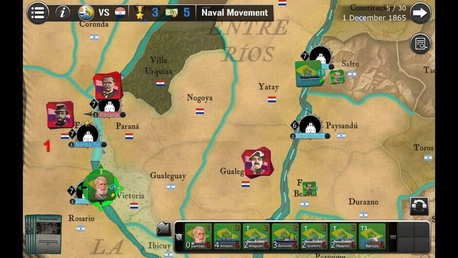Скриншот 1 из Wars Across the World: Curupayti 1866