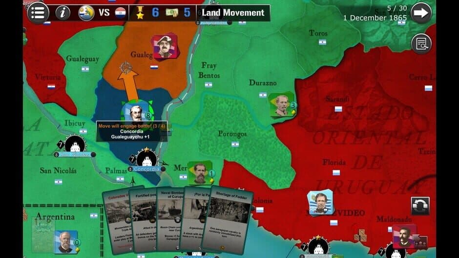 Скриншот 10 из Wars Across the World: Curupayti 1866