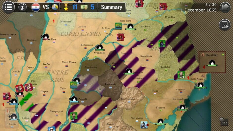 Скриншот 11 из Wars Across the World: Curupayti 1866