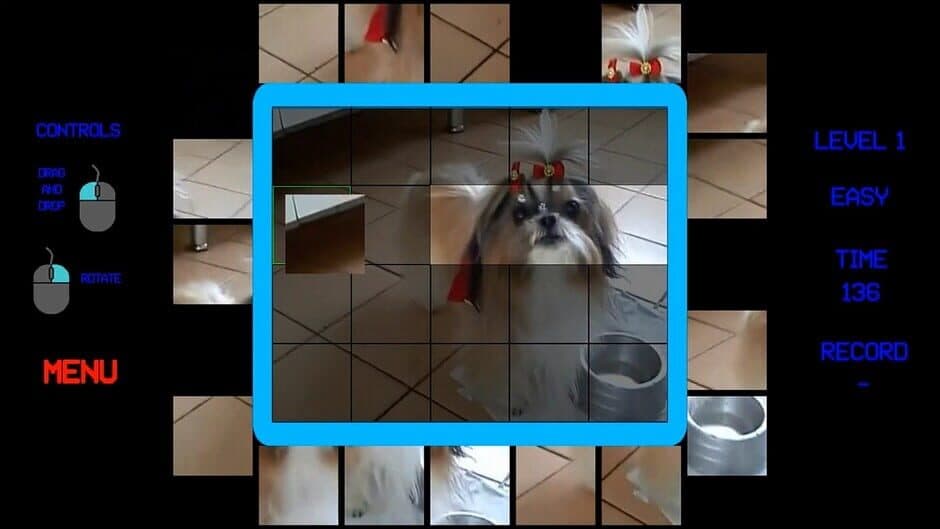 Скриншот 2 из Dogs Cyberpuzzle