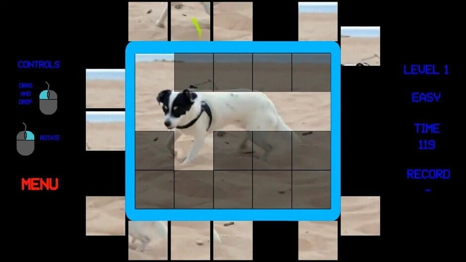 Скриншот 4 из Dogs Cyberpuzzle