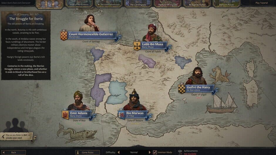 Скриншот 2 из Crusader Kings III: Fate of Iberia