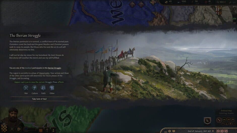 Скриншот 9 из Crusader Kings III: Fate of Iberia