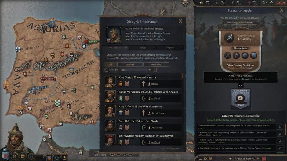 Скриншот 1 из Crusader Kings III: Fate of Iberia