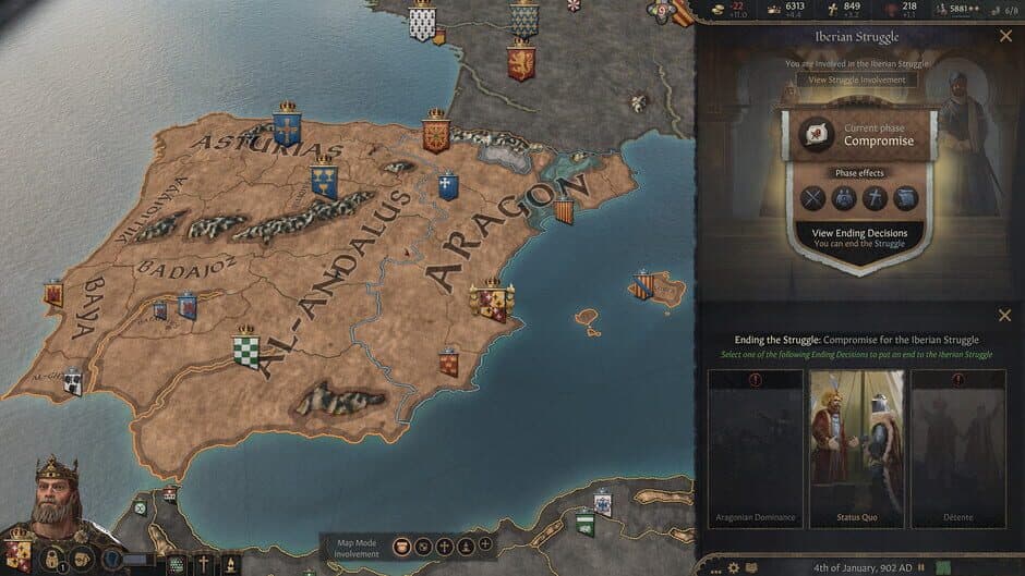 Скриншот 4 из Crusader Kings III: Fate of Iberia