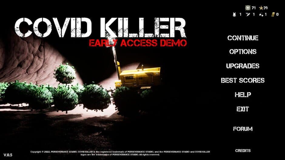 Скриншот 1 из Covid Killer