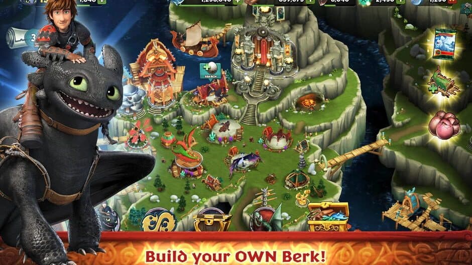 Скриншот 3 из Dragons: Rise of Berk