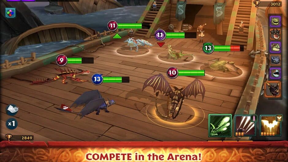Скриншот 1 из Dragons: Rise of Berk