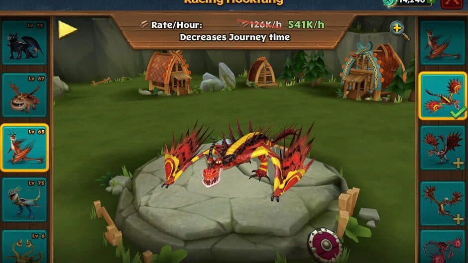 Скриншот 2 из Dragons: Rise of Berk